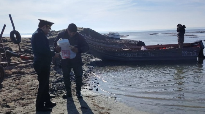 Təhlükəsizlik qaydalarını pozan kiçikhəcmli gəmi istifadəçiləri cərimələnib  - FOTO