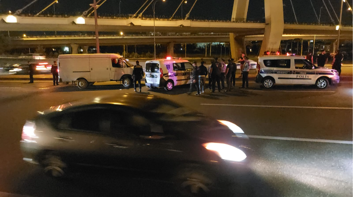 "Koroğlu" metrosu ətrafında faciəvi qəza, piyada öldü   - VİDEO - FOTO