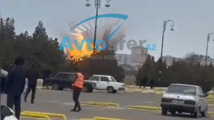 İran Naxçıvana dronla zərbələr endirib - Molla rejimi iç üzünü göstərdi  - VİDEO