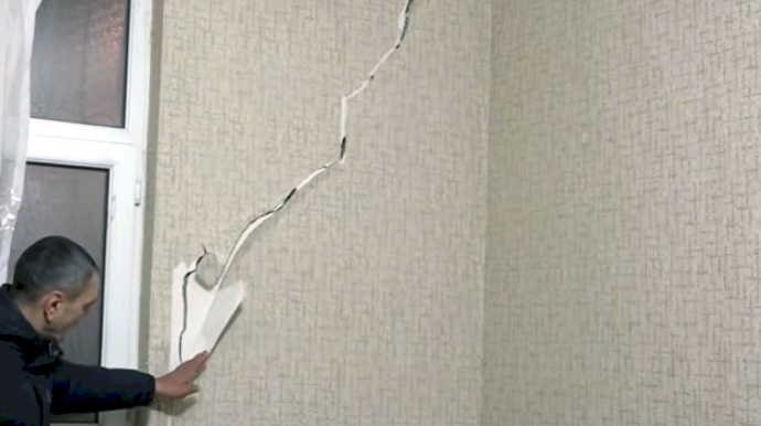 Sumqayıtda aparılan tikinti sakinlərin evinə ziyan vurub? - RƏSMİ CAVAB - VİDEO  