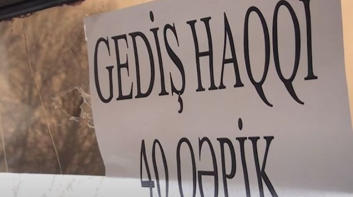 Ağdaşda ictimai nəqliyyatda süni qiymət artımı  - VİDEO