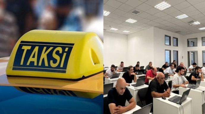 Taksi sürücülərinin test imtahanlarının nəticələri bəlli olub