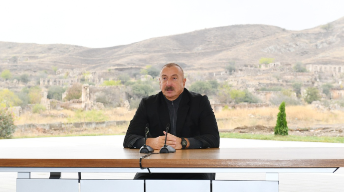 "Qarabağdakı ermənilər qondarma liderlərinin arxasınca getməməlidirlər" - Dövlət başçısı 