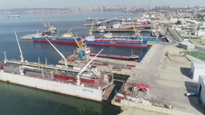 “Zığ” zavodunda ötən il 30-dan çox gəmi təmir olunub