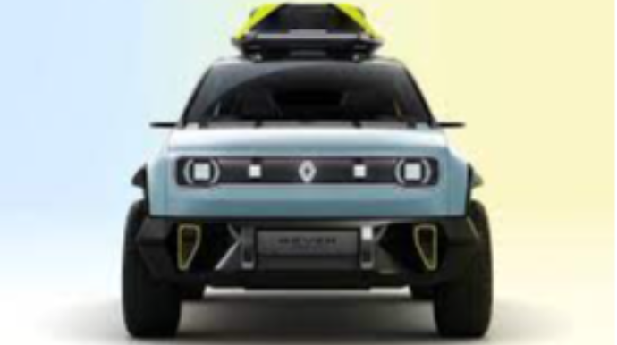 “Renault” elektromobillərdə retro dizayna müraciət edir - FOTO