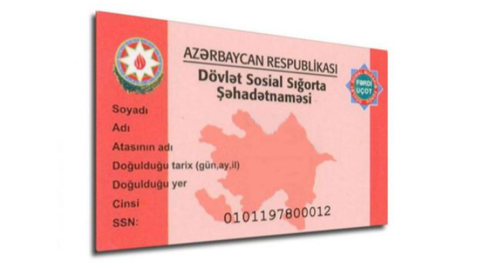 Sosial sığorta şəhadətnaməsi ləğv olunur