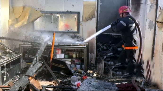 Abşeronda beşotaqlı fərdi yaşayış evi yanaraq külə dönüb - FOTO