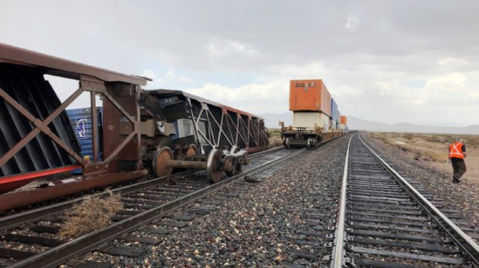 Rusiyada iki qatar toqquşdu, yaralılar var 