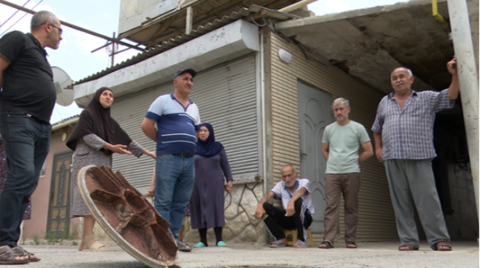 "Evlərimizin altından kanalizasiya suları axır, uşaqlar xəstələnir” - VİDEO