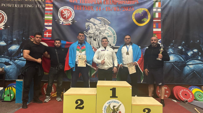 Azərbaycanın yol polisi Çexiyada birinci yerə çıxdı – 260 kq... – FOTO-VİDEO 