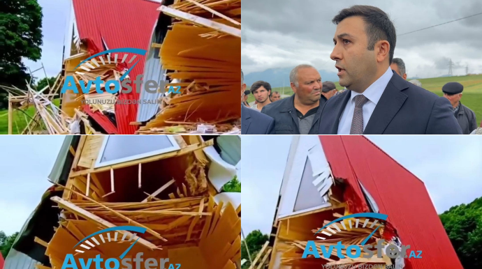 İcra başçısının qoçuları vətəndaşın torpağına girib əmlakını dağıdıb – VİDEO