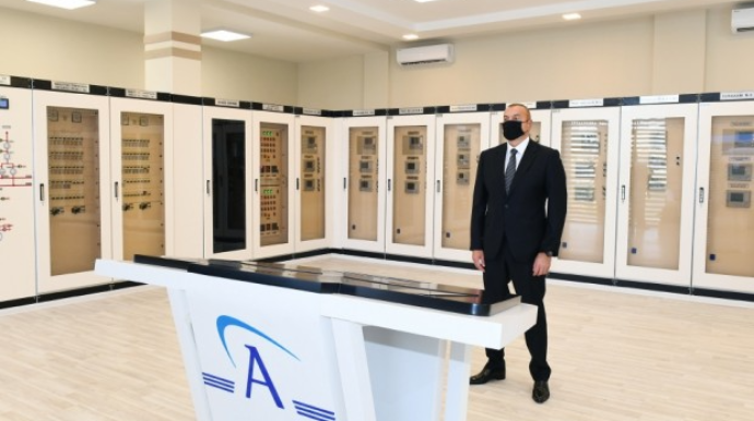 Prezident “Suraxanı” yarımstansiyasının açılışında - FOTOLAR 