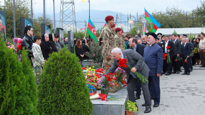 Şəkidə anım tədbiri keçirildi - FOTO