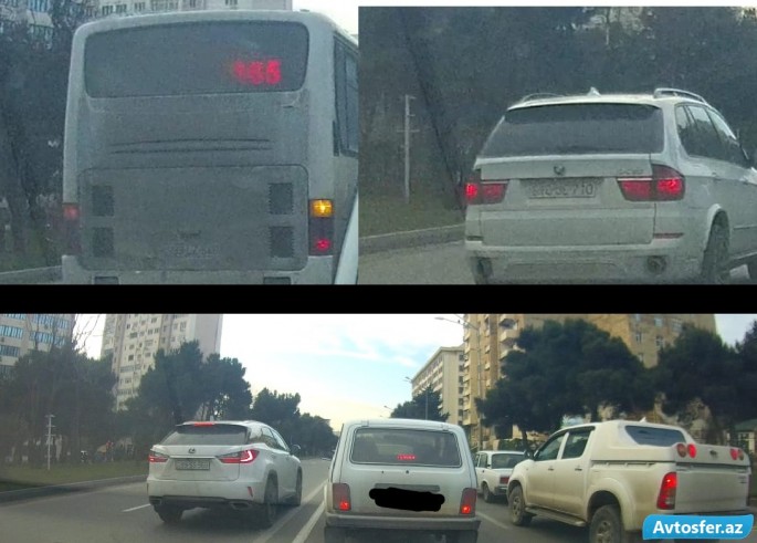 Qayda pozan sürücülər: siz də onları tanıyın - VİDEO