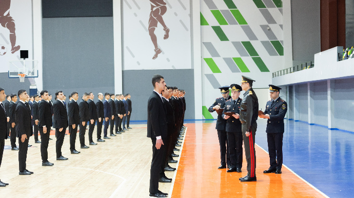 Vilayət Eyvazov Lənkəranda 237 nəfəri polisdə xidmətə qəbul etdi - FOTO - VİDEO  