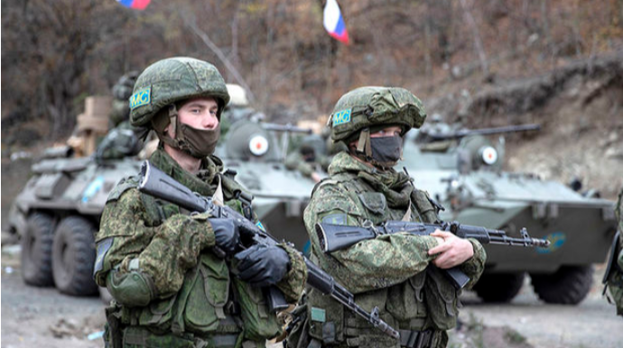 Sülhməramlıların texnikaları Azərbaycanı tərk edir - VİDEO 