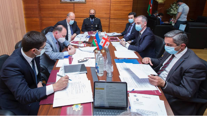 Azərbaycan və Gürcüstan gömrük xidmətlərinin nümayəndə heyətləri arasında görüş keçirilib - FOTO