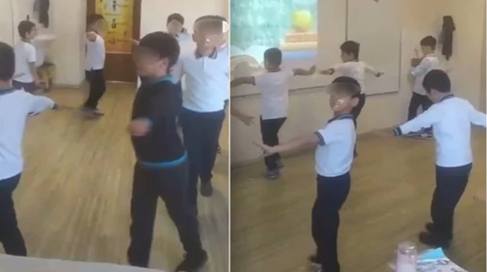 Şagirdlərin ağzını “skoç”layan müəllimə - Xəbərdarlıq 