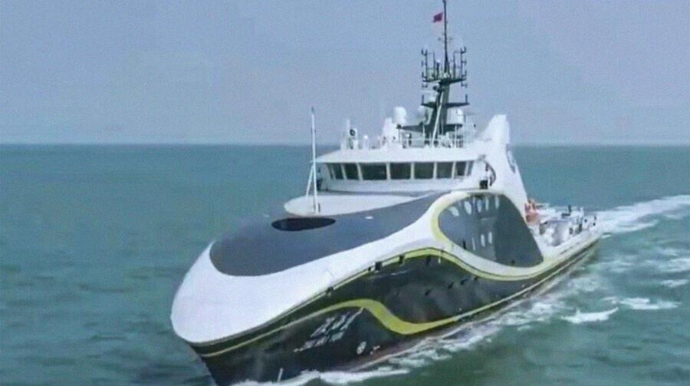 Çin süni intellektlə idarə olunan gəmi inşa etdi 