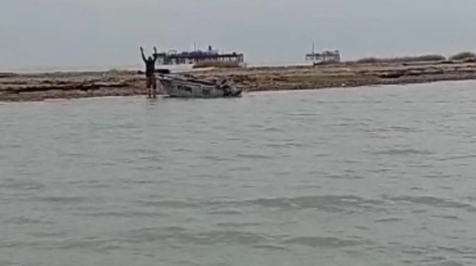 Xəzər dənizində balıqçılar köməksiz qaldılar - FOTOLAR 