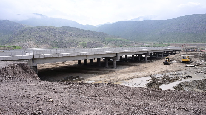 Ağbənd-Kəlalə körpüsü ilə Naxçıvana çıxış daha qısa olacaq 