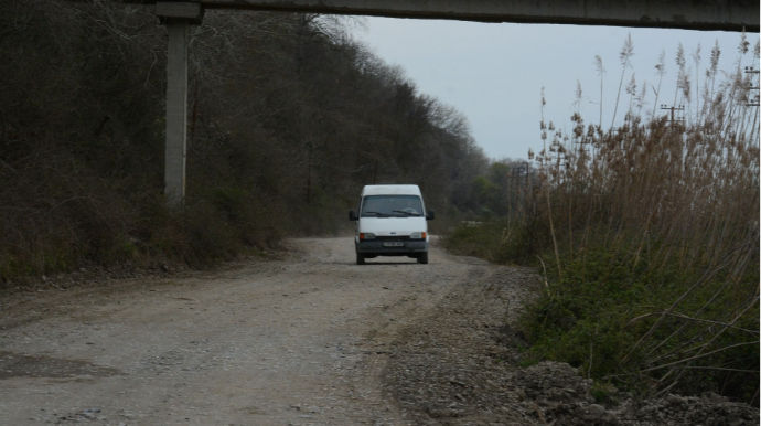 Turizm zonasından keçən yararsız yol təmir olunub - FOTO 