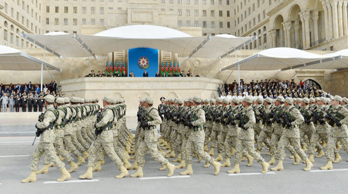 Azərbaycan Ordusunun yaradılmasından 102 il ötür 