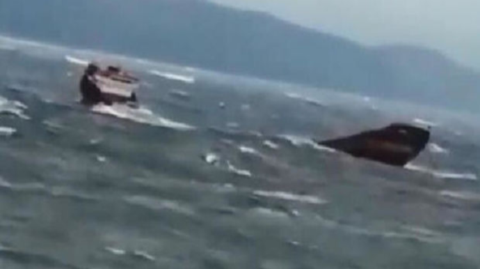 Türkiyə sahillərində ikiyə bölünən gəmi ilə bağlı axtarışlar yenidən başladıldı - FOTO