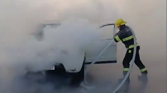 Salyanda “Haval” yanıb 