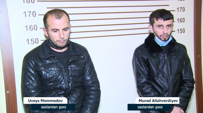 Binəqədi rayonunda seyf oğruları tutuldu  - FOTO - VİDEO