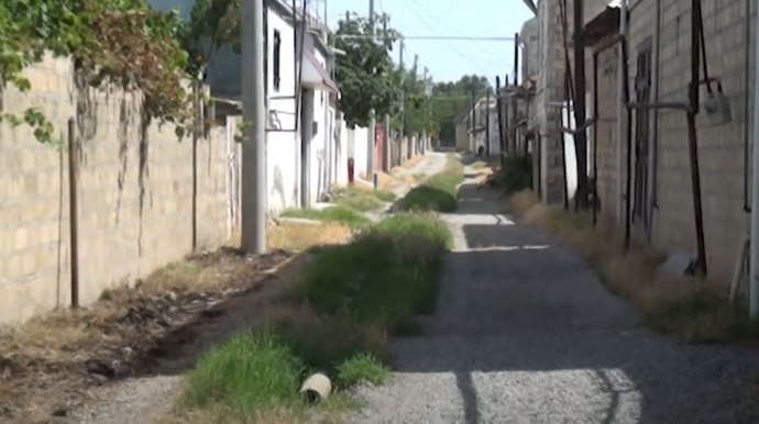 Bu küçənin sakinləri narazılıq edir - VİDEO 