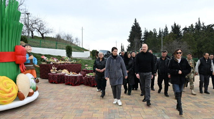 Mən altıncı ildir Novruz bayramını Qarabağda qeyd edirəm - Azərbaycan Prezidenti 