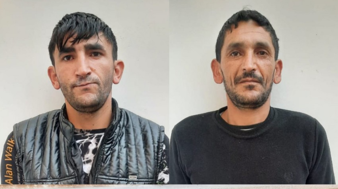 Biləsuvarda “Mercedes”in mühərrikini oğurlayan qardaşlar saxlanılıb   - FOTO