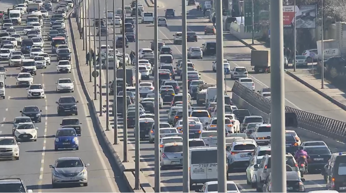 ДТП на проспекте Зии Буниятова:  на дороге образовался затор - ФОТО