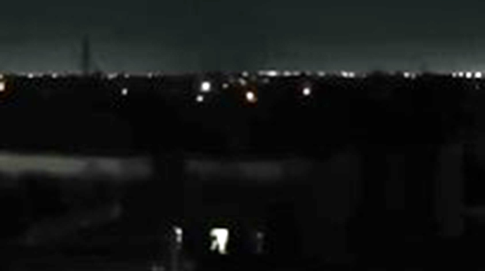 Bakı səmasında uçan dronla bağlı görüntülər – VİDEO 