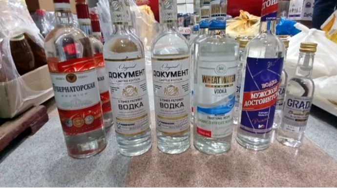 Masallıda daha iki sahibkar ifşa olundu - "Saxta alkoqollu içki əməliyyatı" - FOTOLAR