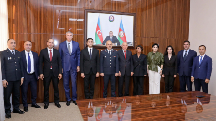 PA nümayəndəsi DMX yanında İctimai Şuranın üzvləri ilə görüşüb - FOTOLAR