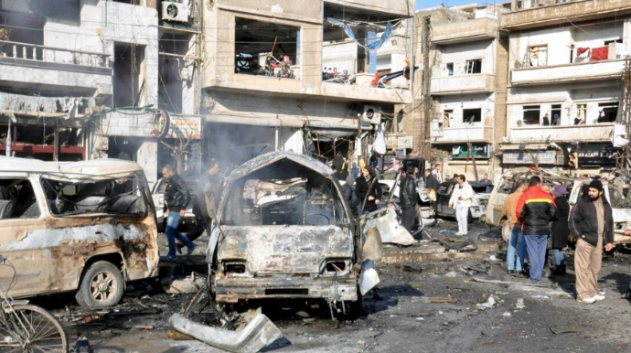 Bomba yüklü avtomobil partladıldı: 10 nəfər ölüb 