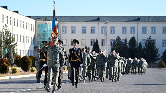 Azərbaycan Ordusunda andiçmə mərasimləri keçirilib - VİDEO 
