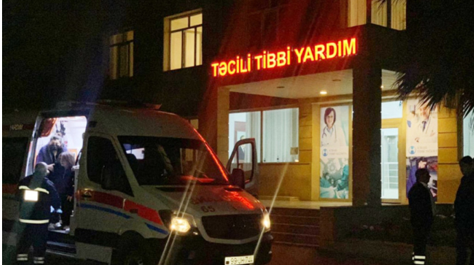 Salyanda partlayış olub, oğul yaralanıb, ana ölüb