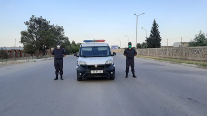 Yevlaxda karantini pozan şəxslər cərimələndi  - FOTO