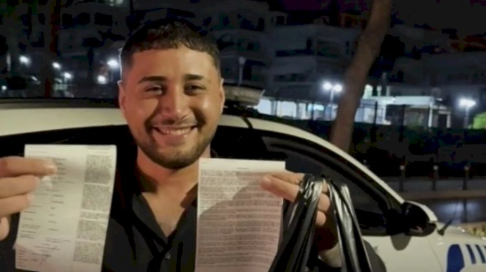 Polisdən qaçan sürücü sevgilisinə qarğış etdi - FOTO