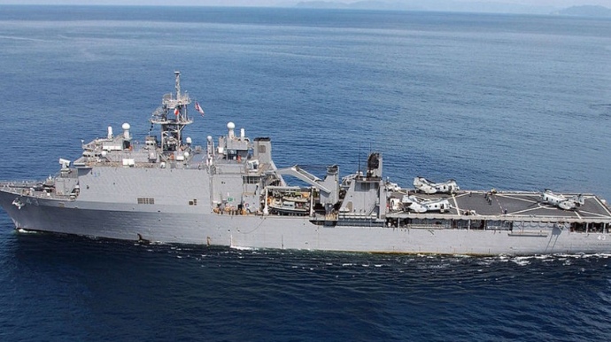 ABŞ Qara dənizə desant gəmisi göndərib