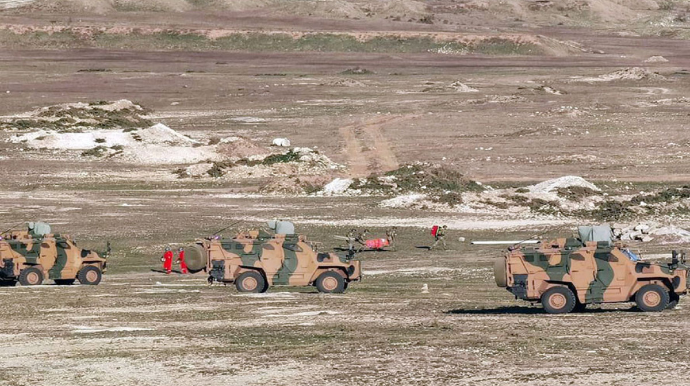 Türkiyə-Azərbaycan-Gürcüstan birgə hərbi təlimləri başlayıb 