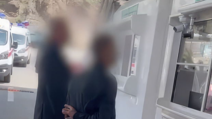 Qarabağın erməni sakinləri sənəd yoxlanışından sonra Xankəndi-Gorus istiqamətində rahat gedirlər - VİDEO 