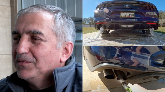 “Qluşiteli”i təzyiqli su ilə yumaq mühərrikə mənfi təsir edir? – ELÇİN ABBASOV AÇIQLADI - FOTO 