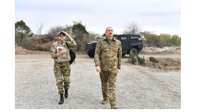 Prezident İlham Əliyev və Mehriban Əliyeva Ağdam rayonuna səfər ediblər