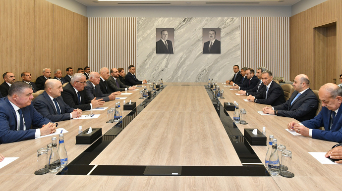 Nəqliyyat sahəsi işçilərinə dövlət mükafatları təqdim edildi - FOTOLAR