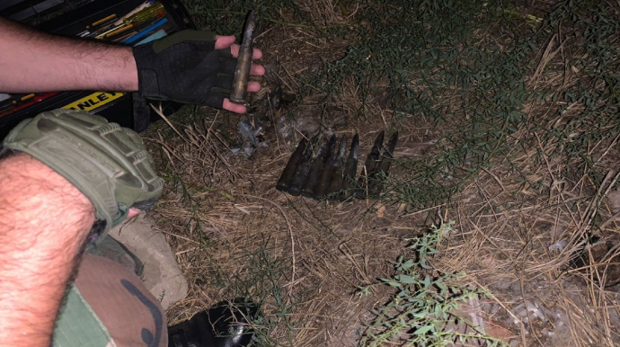 Fatmayidə hərbi sursat aşkar edildi - VİDEO 