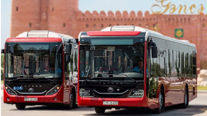 Gəncədə 22 avtobus marşrutu fəaliyyətə başlayır - SİYAHI